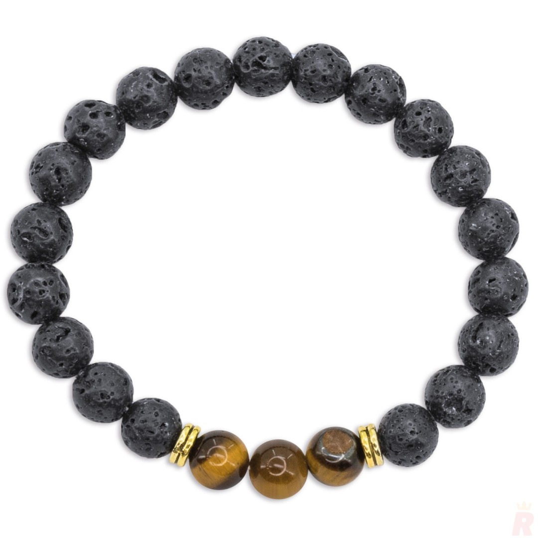 Pulsera Piedra Volcánica ÁVALON Ávalon - Ref. 10375 Cifra