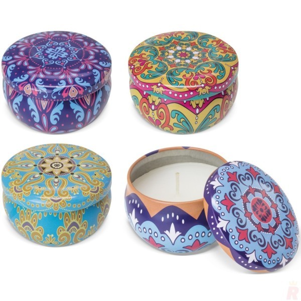 Set 12 Velas Aromáticas ÁNDALUS  - Ref. 10479 Cifra