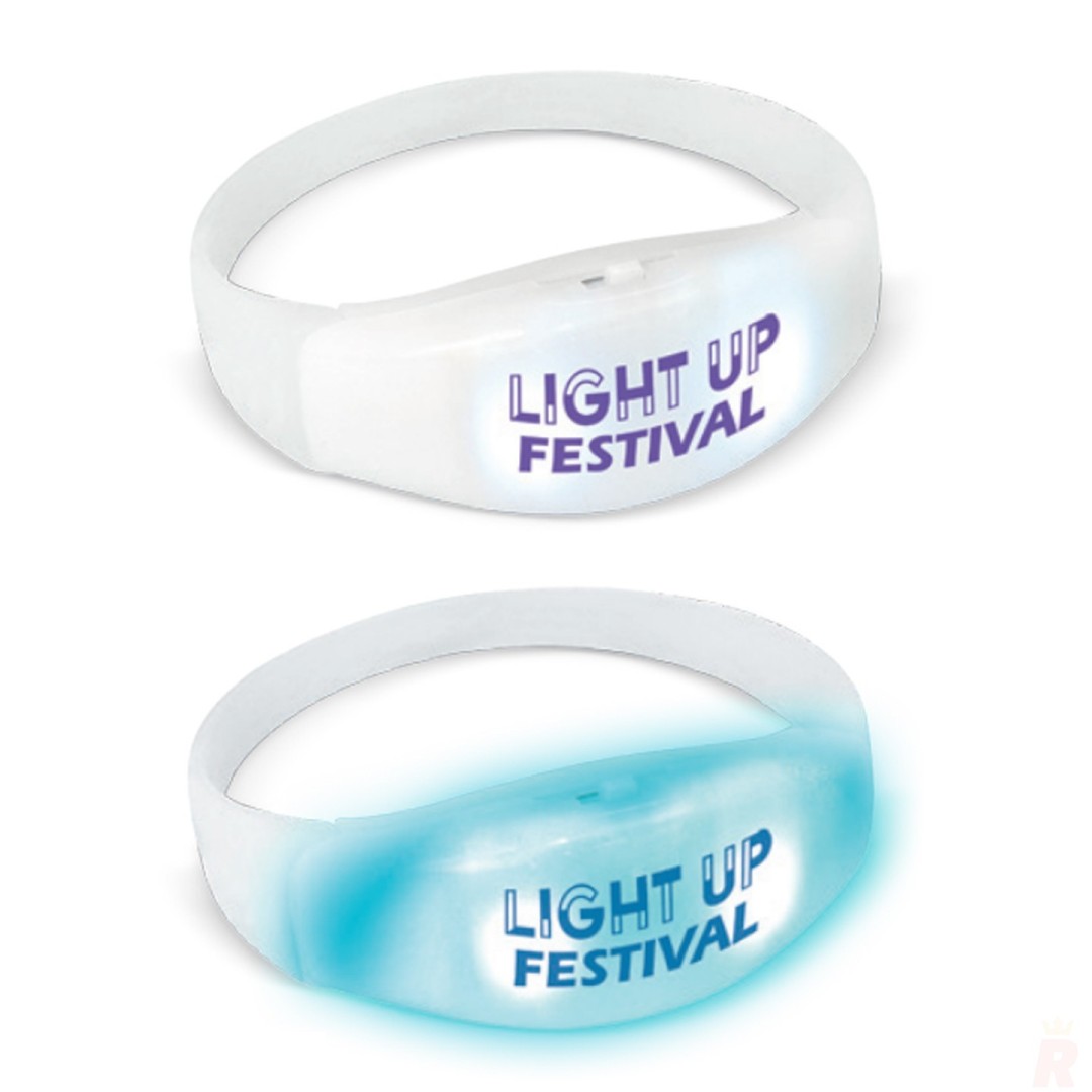 Brazalete VIP luminoso LED RGB FLASHING