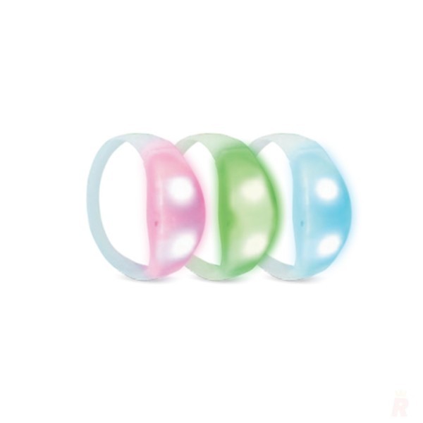 Brazalete VIP luminoso LED RGB FLASHING