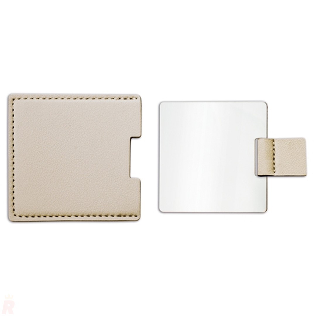 Espejo Bolsillo Acero Inoxidable LILYAN