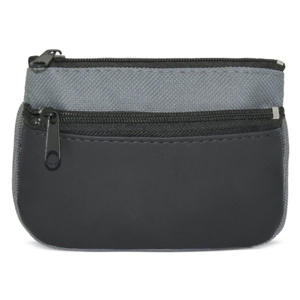 Monedero Bicolor 2 Cremalleras DUBLE