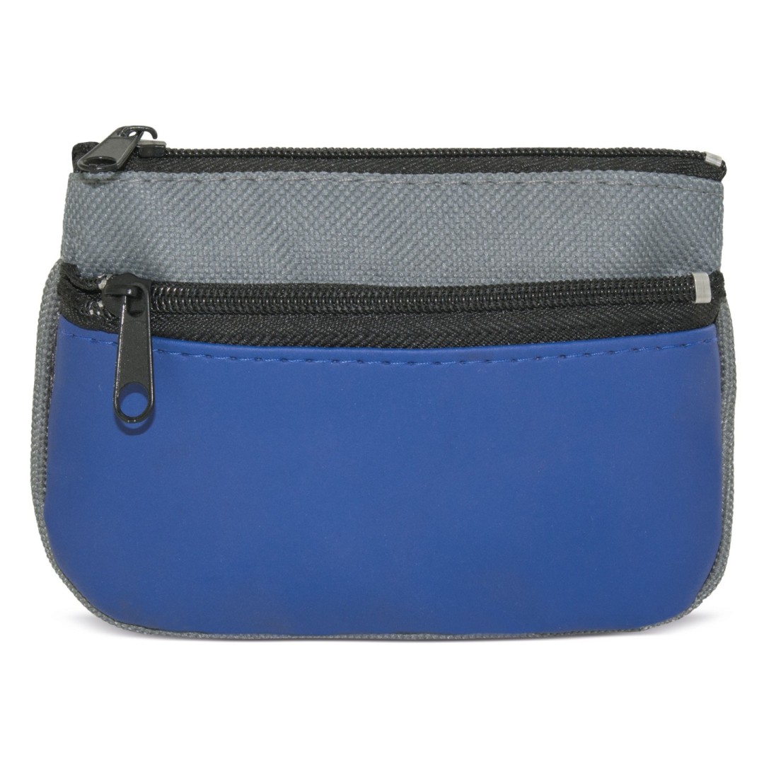 Monedero Bicolor 2 Cremalleras DUBLE