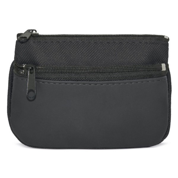 Monedero Bicolor 2 Cremalleras DUBLE