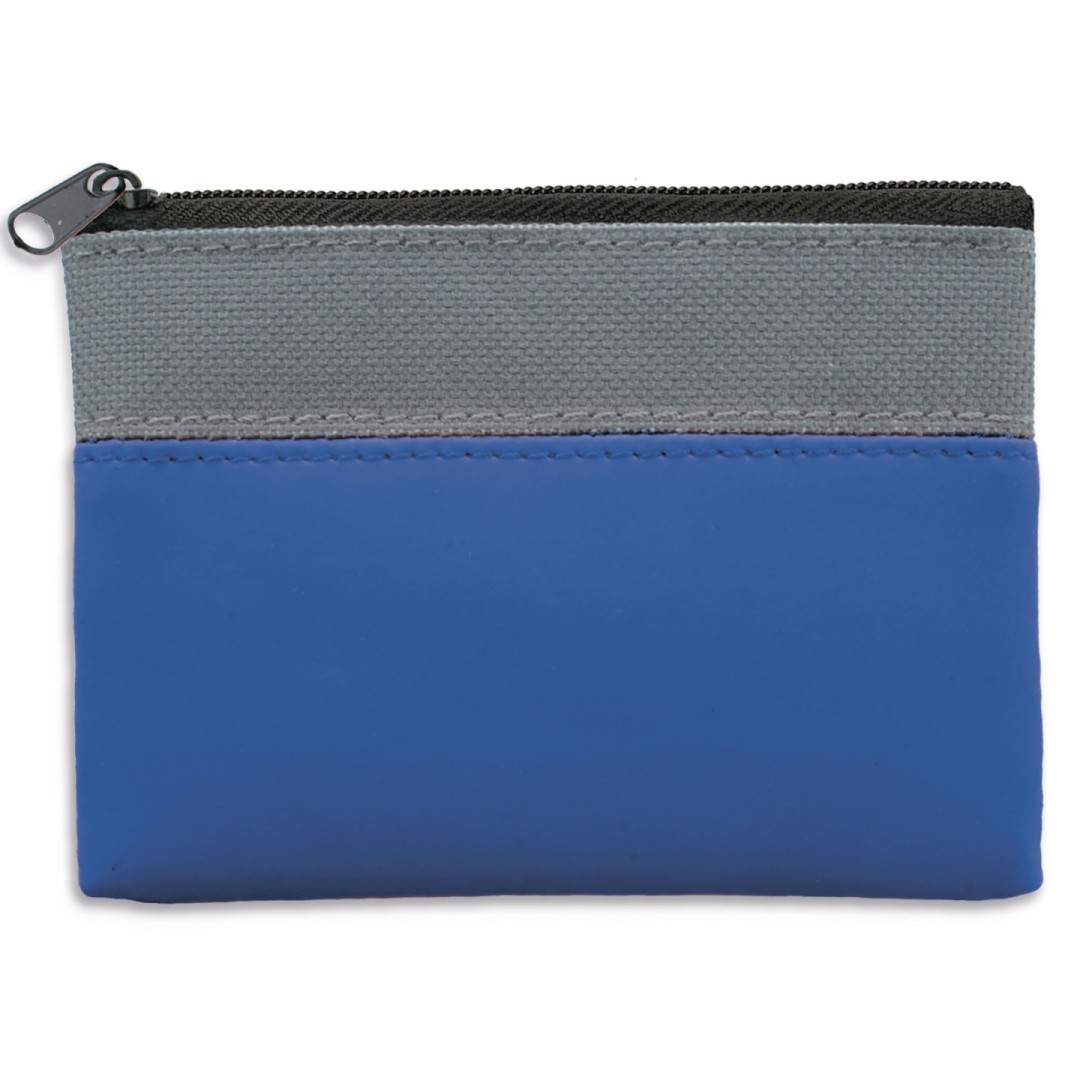 Monedero Llavero Bicolor PERSY Azul Royal - Ref. B-632-RY Cifra