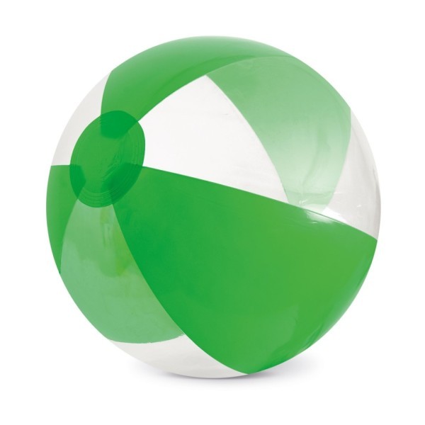 Balón Playa Transparente/Opaco SANTA CRUZ Verde Pistacho - Ref. C-037-PS Cifra
