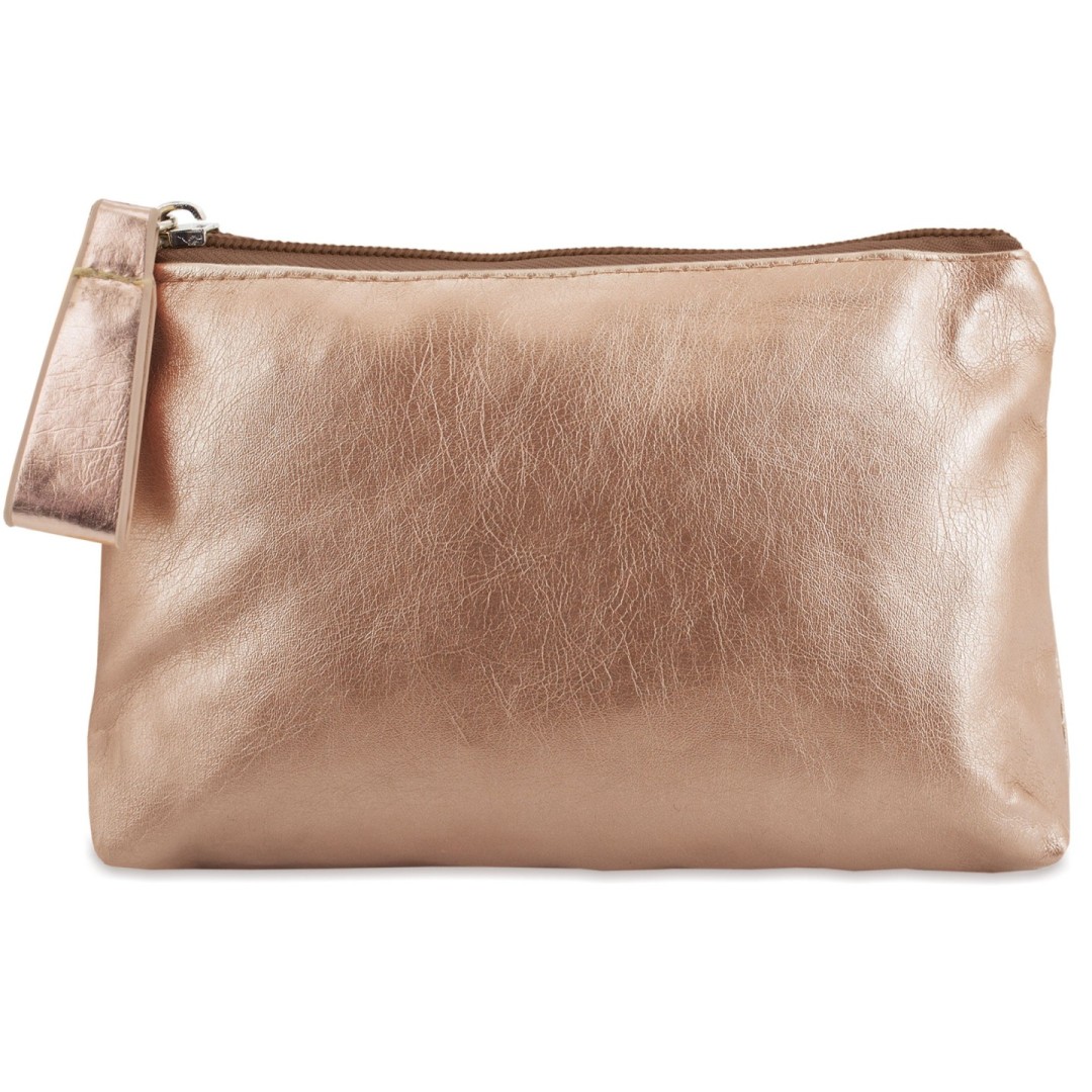 Neceser Elegante Metalizado PILU Oro o Dorado - Ref. G-345-OR Cifra