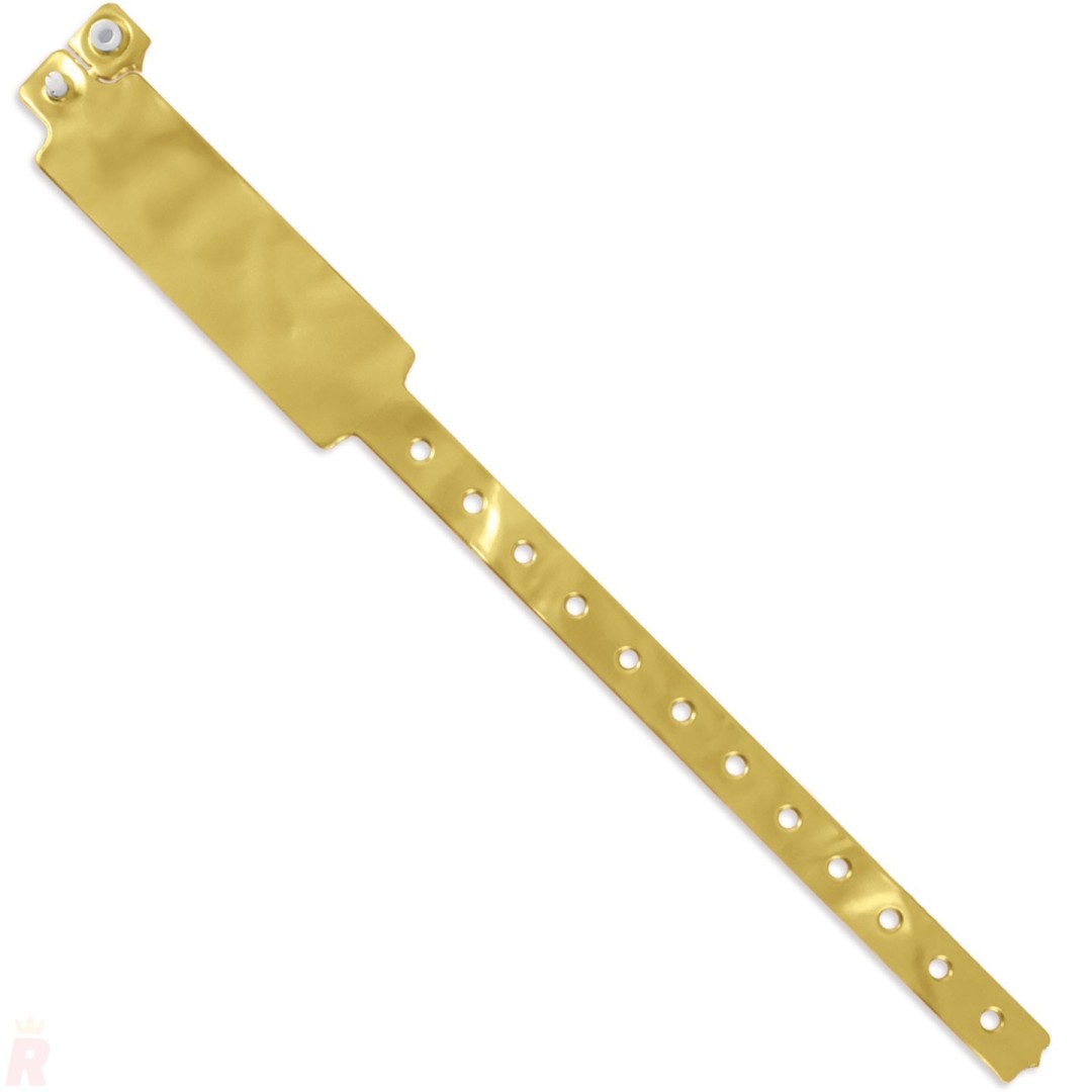 Pulsera Identificativa Registro LIBER POP Oro o Dorado - Ref. B-027-OR Cifra