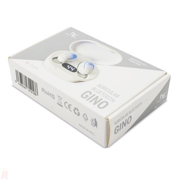 Auriculares Deportivos Inalámbricos Indicador Batería GINO