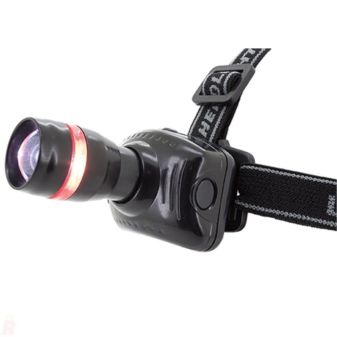 Linterna Frontal Zoom 4 Funciones NEW FOZ