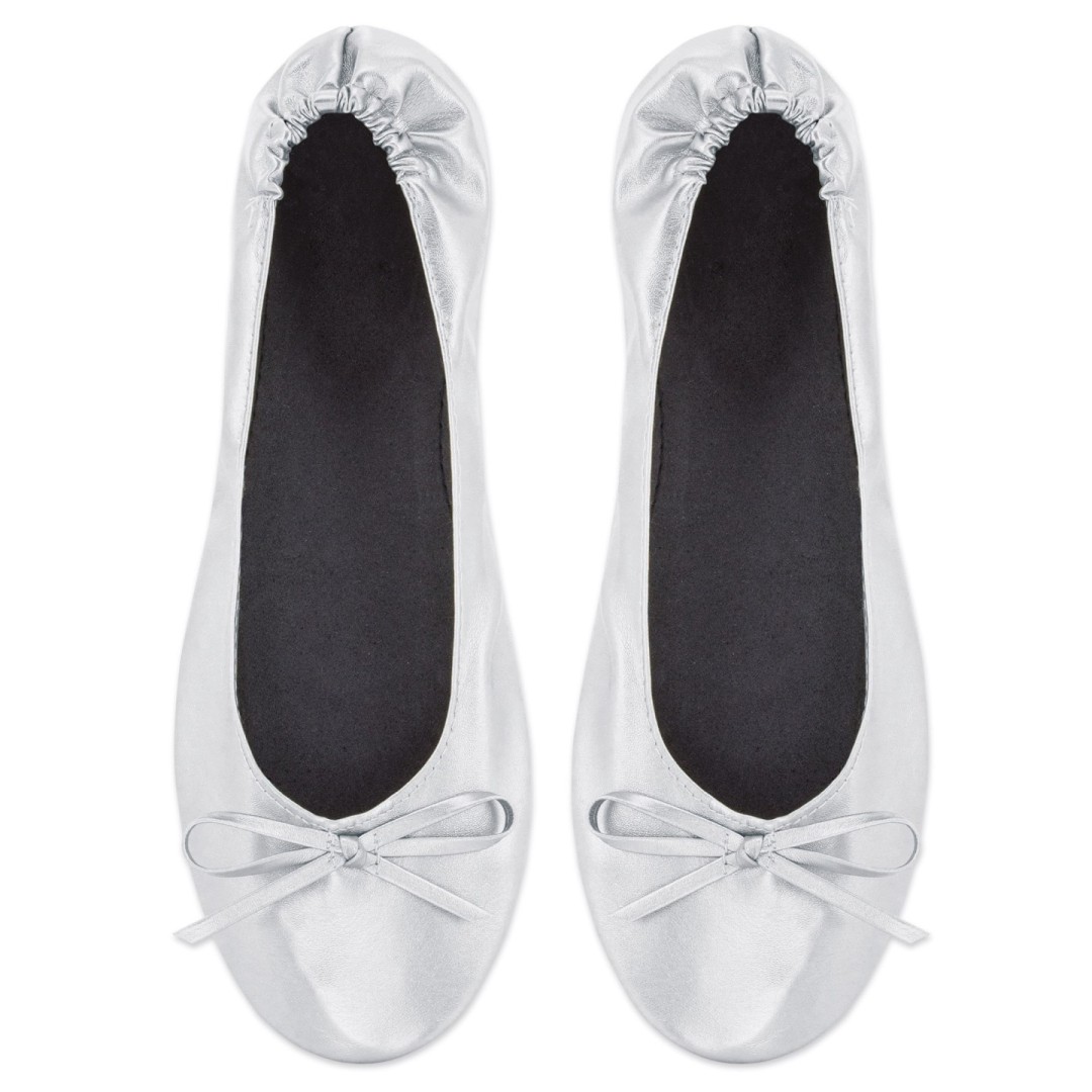 Zapatilla Plegable Oro Plata (12 Pares) BALLET