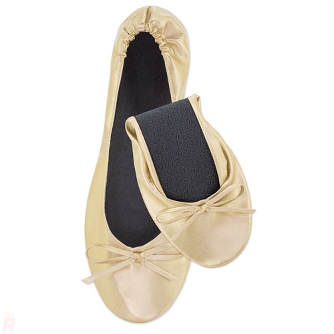 Zapatilla Plegable Oro Plata (12 Pares) BALLET