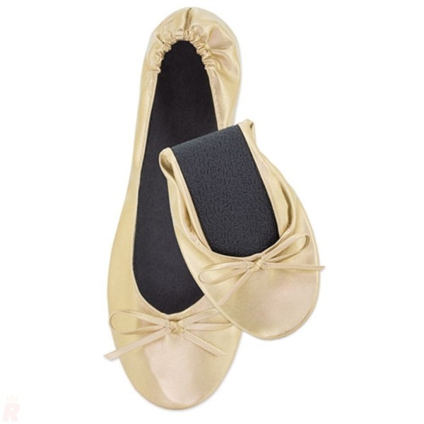 Zapatilla Plegable Oro Plata (12 Pares) BALLET