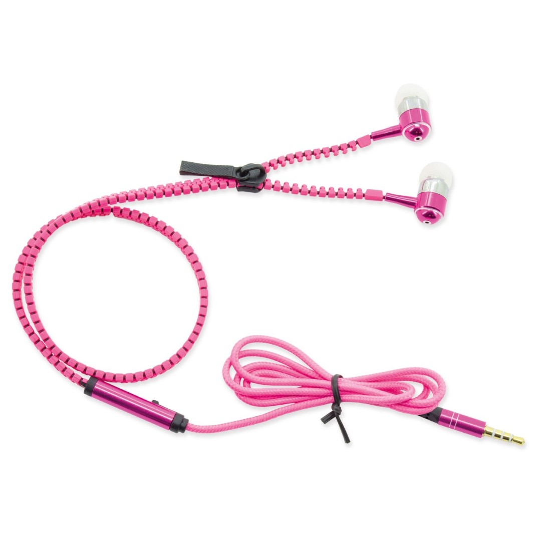 Auriculares Cremallera SANY Fucsia - Ref. Z-859-FU Cifra