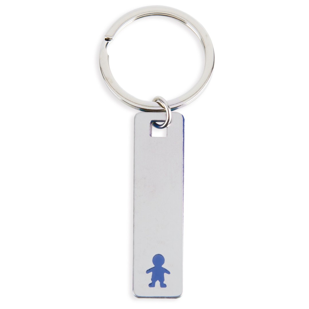 Llavero Alargado Metálico