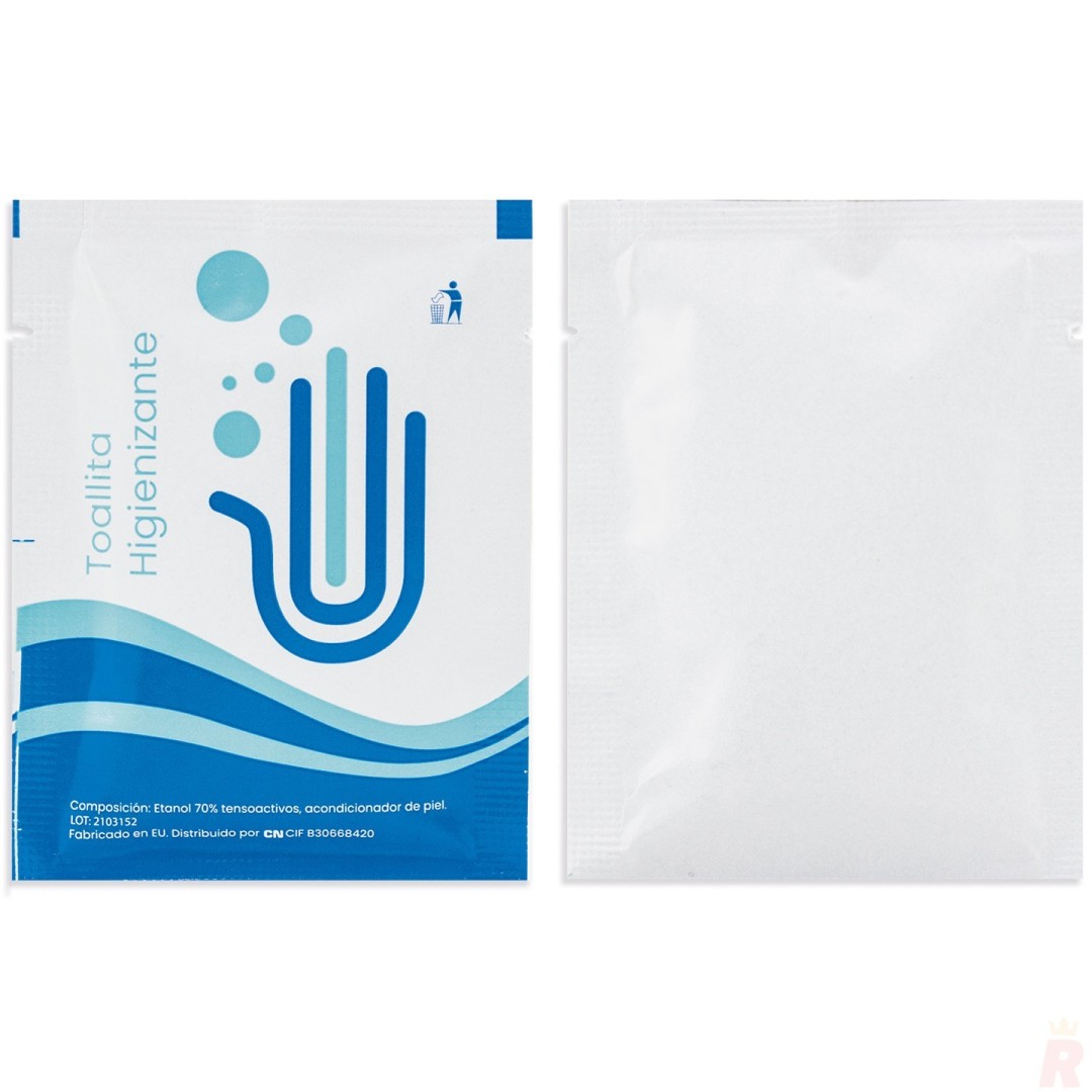 Toallita Gel Hidroalcohólico - Ref. CV-002 Cifra