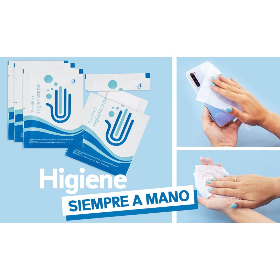 Toallita Gel Hidroalcohólico