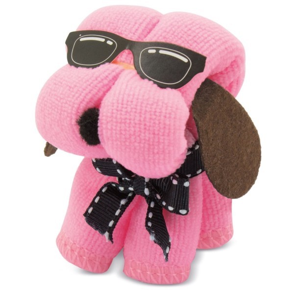 Toalla Infantil Perrito SUN Rosa - Ref. Z-856-RS Cifra