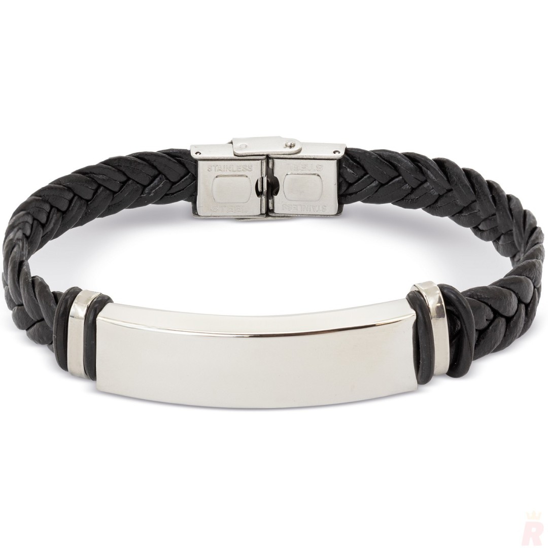 Pulsera Vestir Casual Acero SETH Plata o Plateado - Ref. 10384-PT Cifra