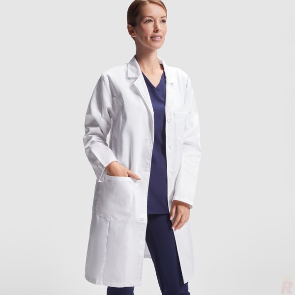 Bata Laboral Entallada Mujer VACCINE WOMAN - Ref. 9093 Roly WRK