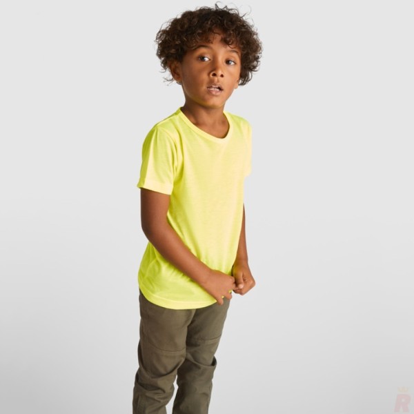 Camiseta Básica Fluor Infantil AKITA - Ref. 6534 Roly