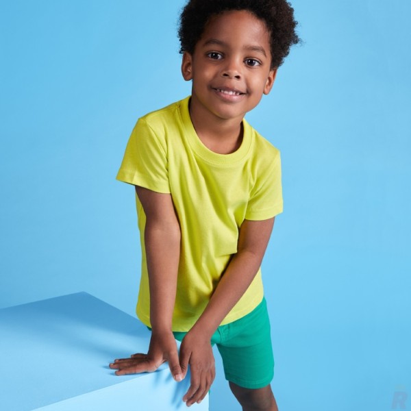 Camiseta Básica Infantil 100% Algodón DOGO PREMIUM - Ref. 6502 Roly