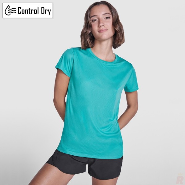 Camiseta Básica Técnica Antibacterial ECO Mujer Manga Corta ESTORIL WOMAN - Ref. 0431 Roly WRK