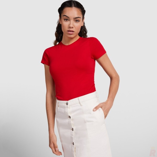 Camiseta Mujer ECO Algodón Orgánico GOLDEN WOMAN - Ref. 6696 Roly