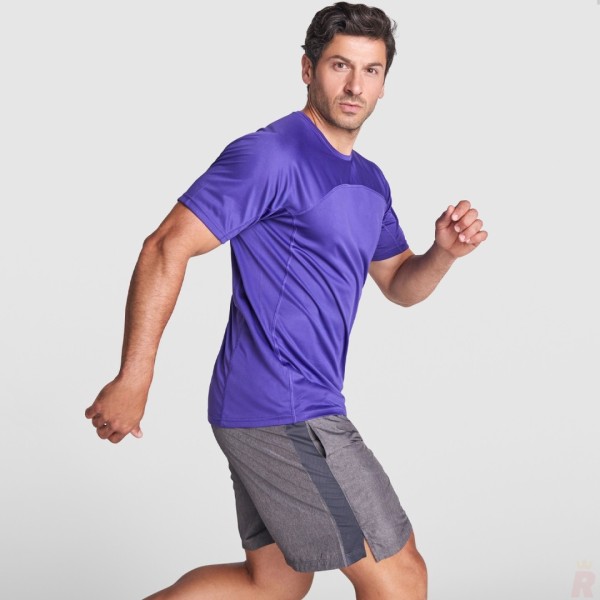 Camiseta Técnica Adulto Unisex Dos Tejidos MONACO - Ref. 6401 Roly