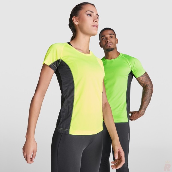 Camiseta Técnica Combinada Mujer SHANGHAI WOMAN - Ref. 6648 Roly