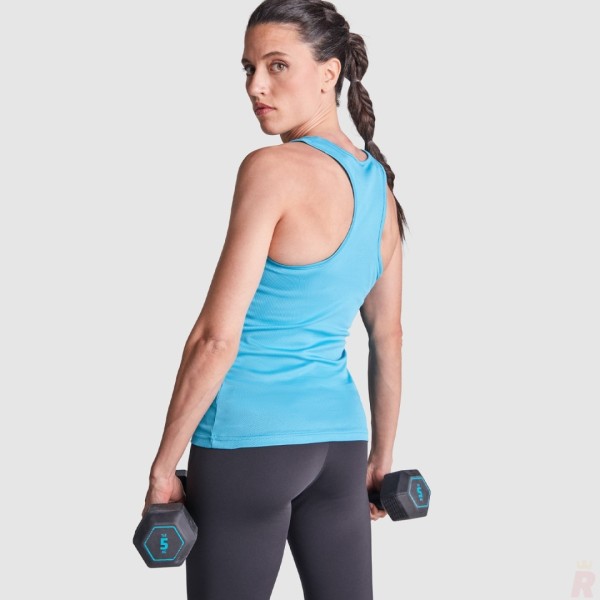 Camiseta Técnica Tirantes Entallada Transpirable Mujer SHURA - Ref. 0349 Roly