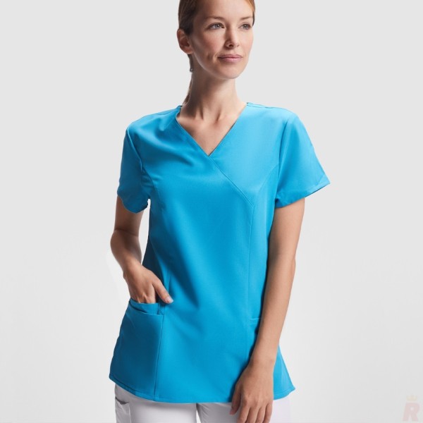 Casaca Servicios Microfibra Mujer Manga Corta FEROX WOMAN - Ref. 9084 Roly WRK