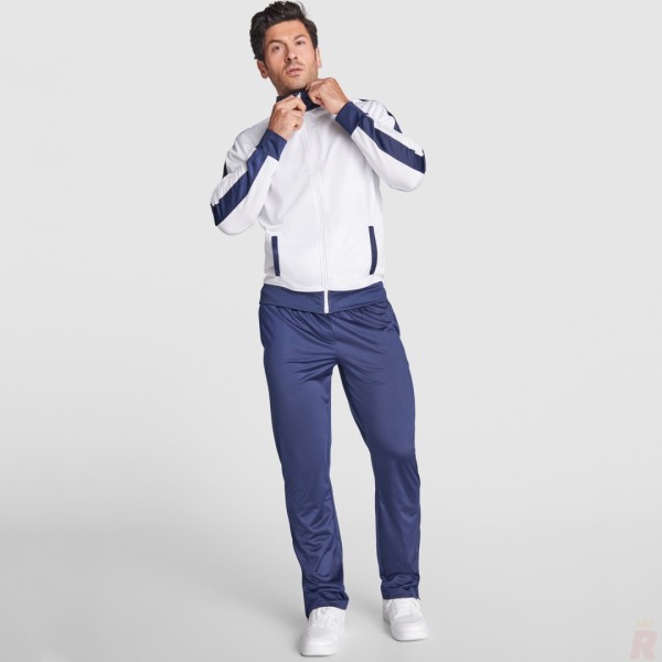 Chandal Combinado Bicolor Adulto Unisex Interior Aterciopelado ESPARTA - Ref. 0338 Roly