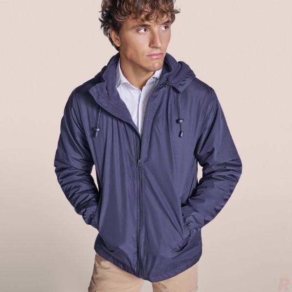 Chaqueta Ligera Forro Micropolar Hombre MAKALU - Ref. 5079 Roly WRK