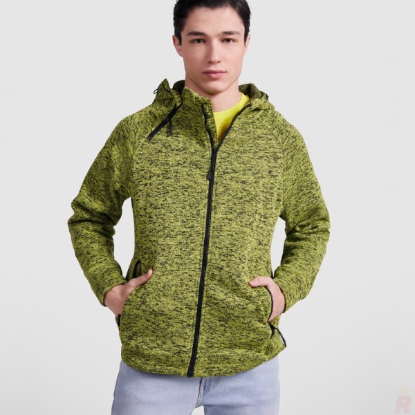 Chaqueta Sudadera Capucha Punto Felpado Hombre EVEREST - Ref. 5064 Roly WRK