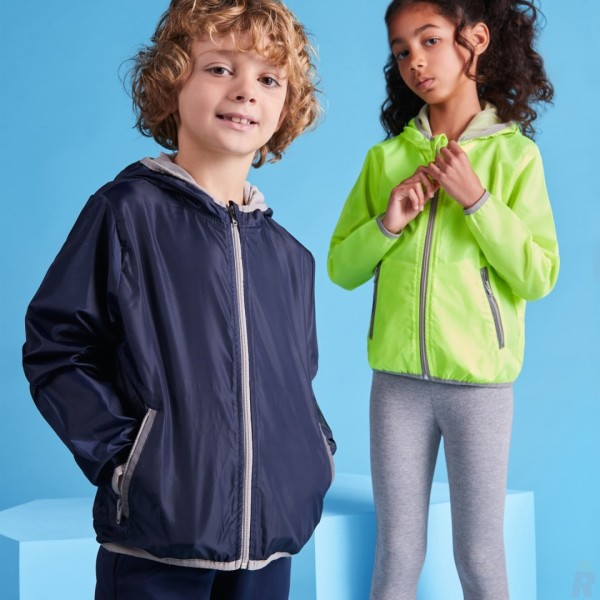 Chubasquero Cortavientos Capucha Infantil ANGELO - Ref. 5088 Roly