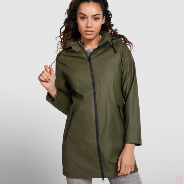 Chubasquero Impermeable Entallado Capucha Mujer SITKA WOMAN - Ref. 5202 Roly WRK
