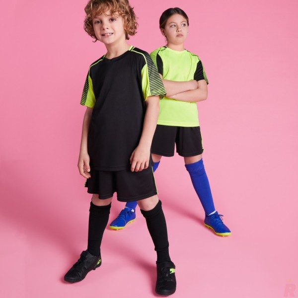 Conjunto Deportivo Técnico Combinado Bicolor Infantil JUVE - Ref. 0525 Roly
