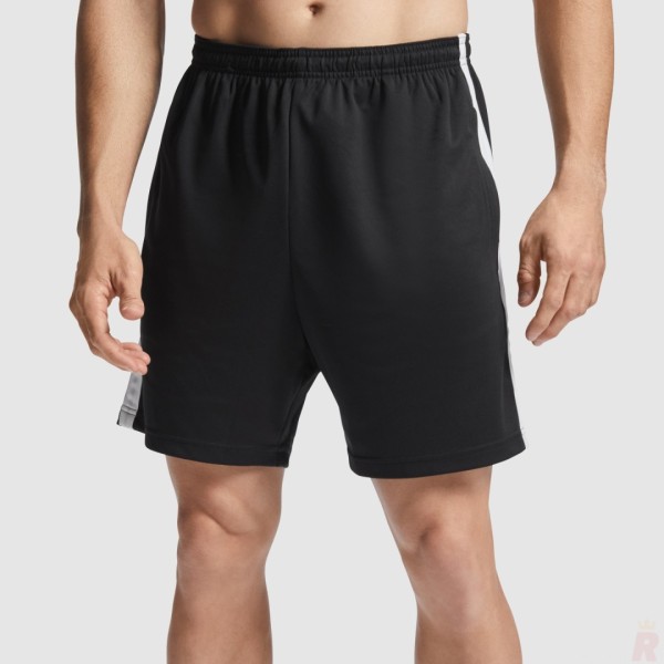 Pantalón Corto Técnico Deportivo Bermuda Hombre LAZIO - Ref. 0418 Roly