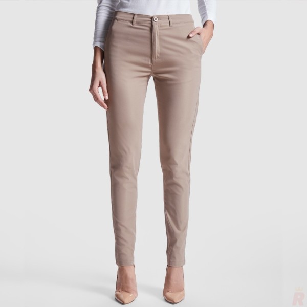 Pantalón Largo Chino Clásico Mujer BEVERLY WOMAN - Ref. 9146 Roly WRK