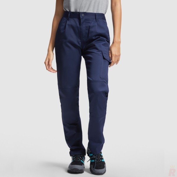Pantalón Largo Laboral Recto Resistente Mujer DAILY WOMAN - Ref. 9118 Roly WRK
