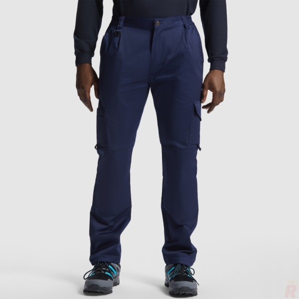Pantalón Largo Recto Laboral Sin Pinzas Hombre PROTECT  - Ref. 9108 Roly WRK