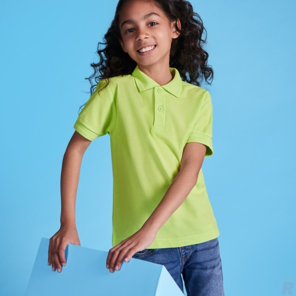Polo Básico Infantil PEGASO PREMIUM - Ref. 6609 Roly