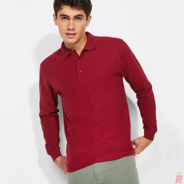 Polo Hombre Manga Larga CARPE - Ref. 5009 Roly WRK