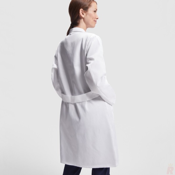 Bata Laboral Entallada Mujer VACCINE WOMAN