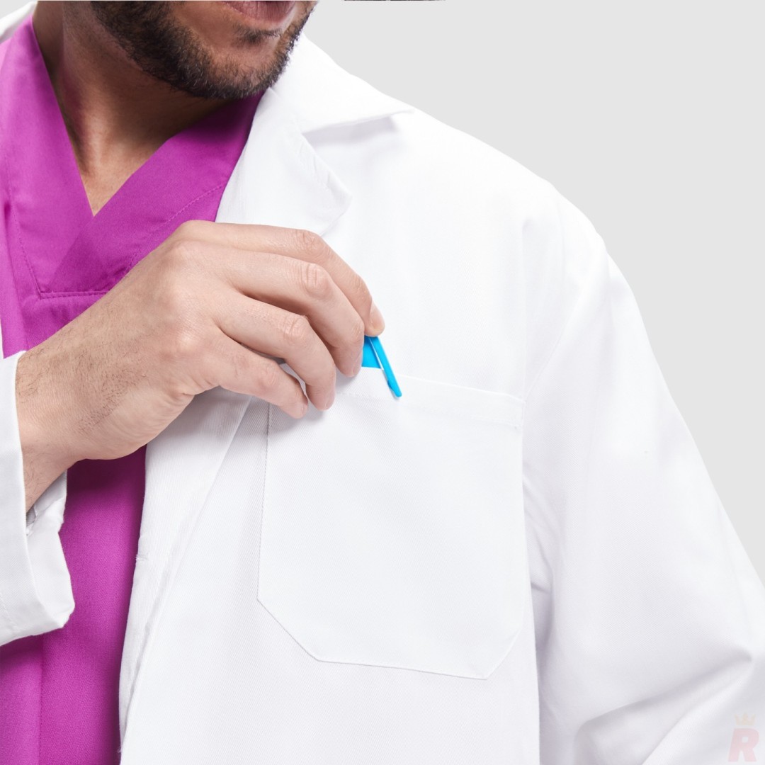 Bata Laboral Hombre VACCINE