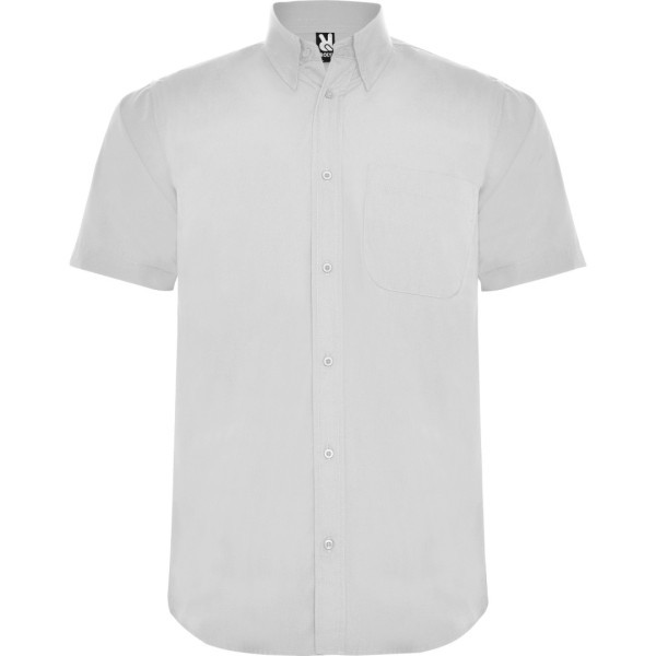 Camisa Hombre Laboral Manga Corta Bolsillo AIFOS