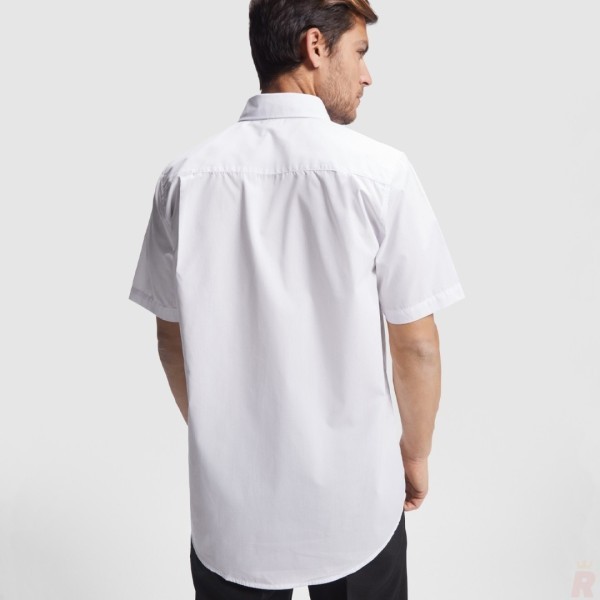 Camisa Hombre Laboral Manga Corta Bolsillo AIFOS