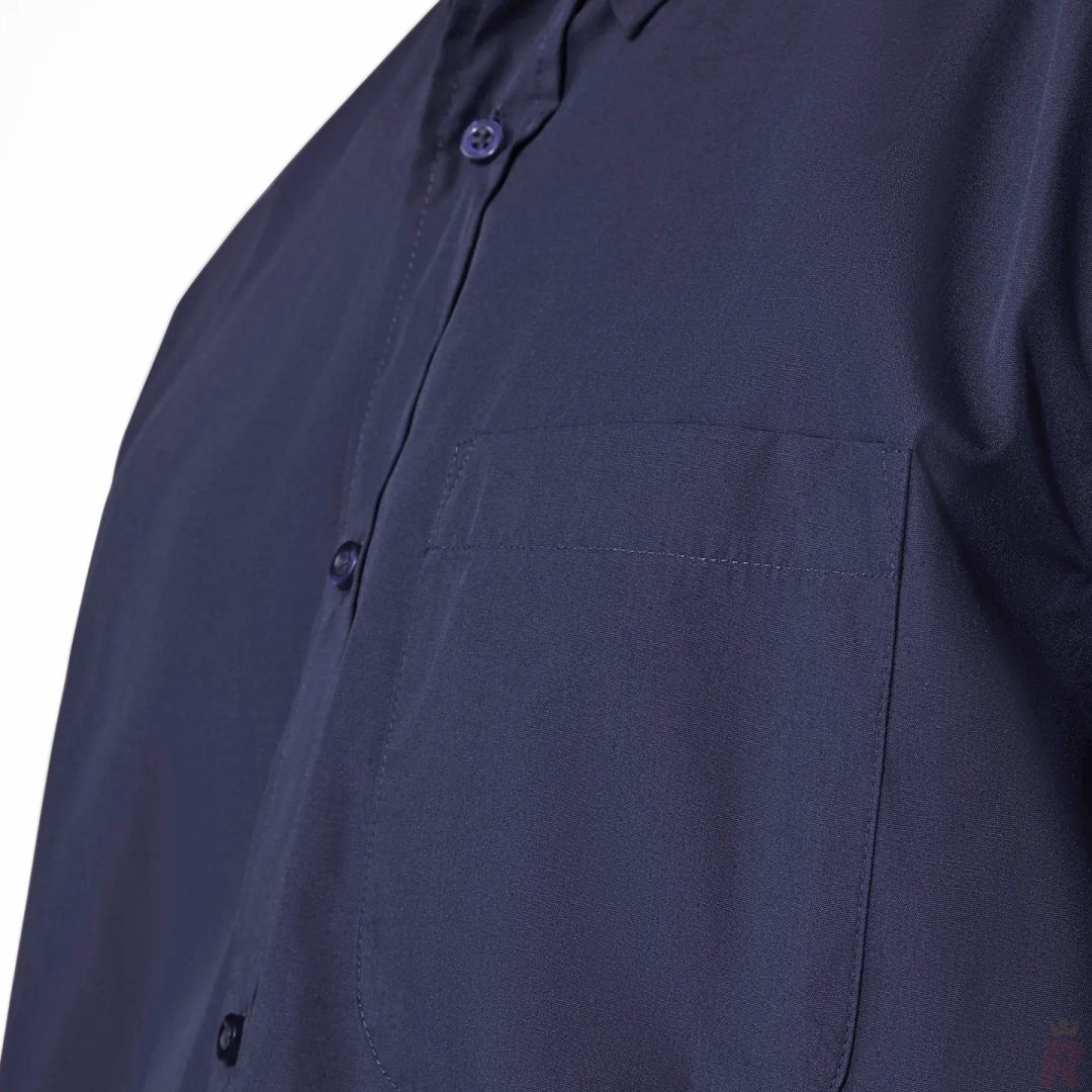 Camisa Hombre Laboral Manga Corta Bolsillo AIFOS