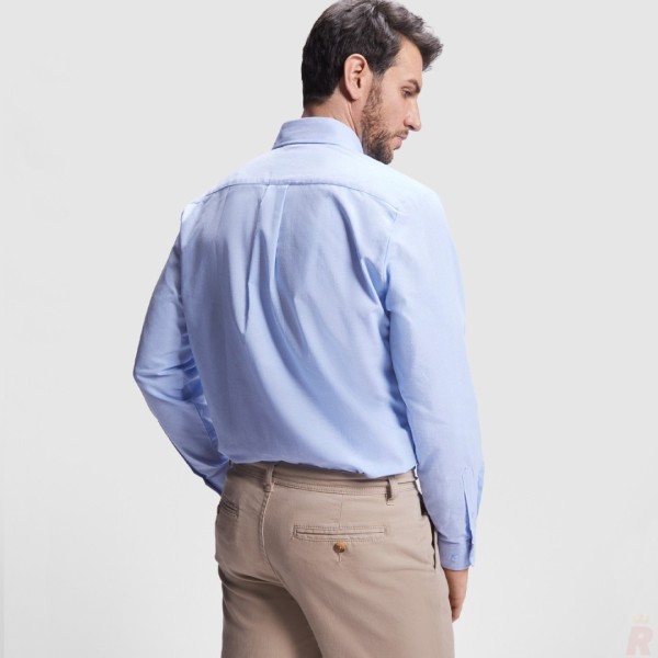 Camisa Hombre Manga Larga OXFORD